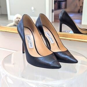 Jimmy Choo Romy Leather High Heels, size 38